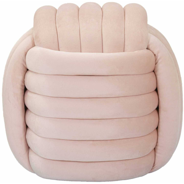 Pouf en tissu Softy 45 x 45 x 45 cm - 119