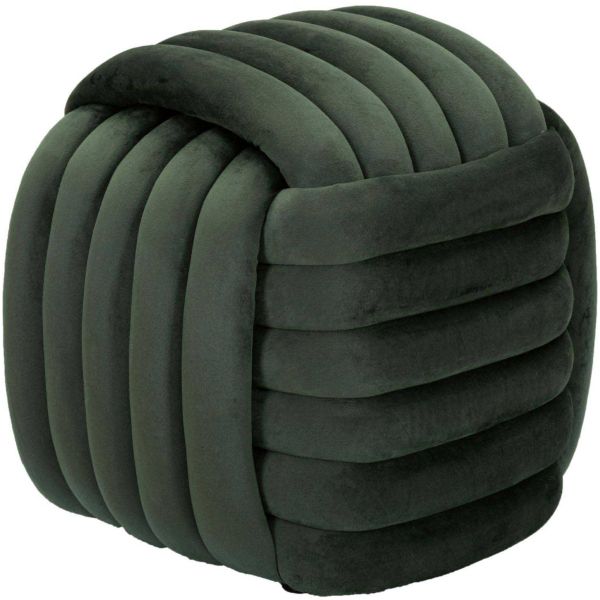 Pouf en tissu Softy 45 x 45 x 45 cm