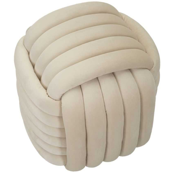 Pouf en tissu Softy 45 x 45 x 45 cm - 5