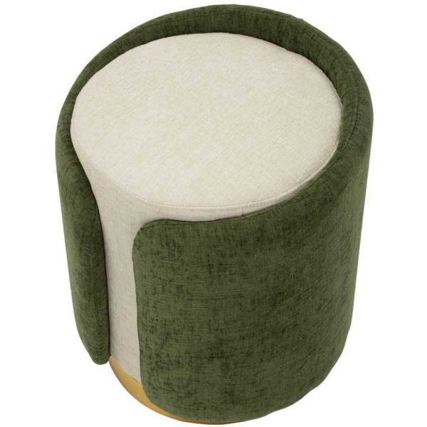 Pouf en tissu Two-Tone 40 x 50 cm - 5