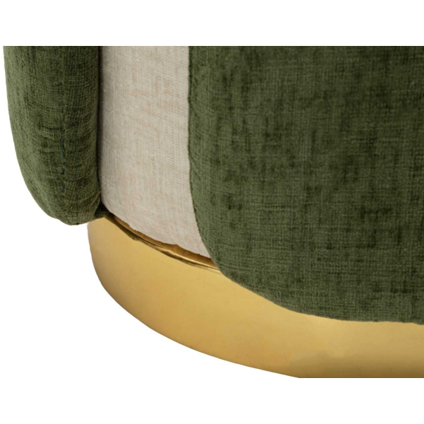 Pouf en tissu Two-Tone 40 x 50 cm - 7