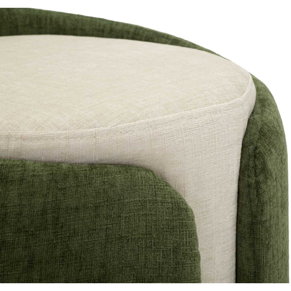 Pouf en tissu Two-Tone 40 x 50 cm - 6