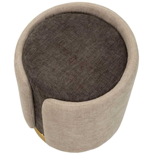 Pouf en tissu Two-Tone 40 x 50 cm - 5