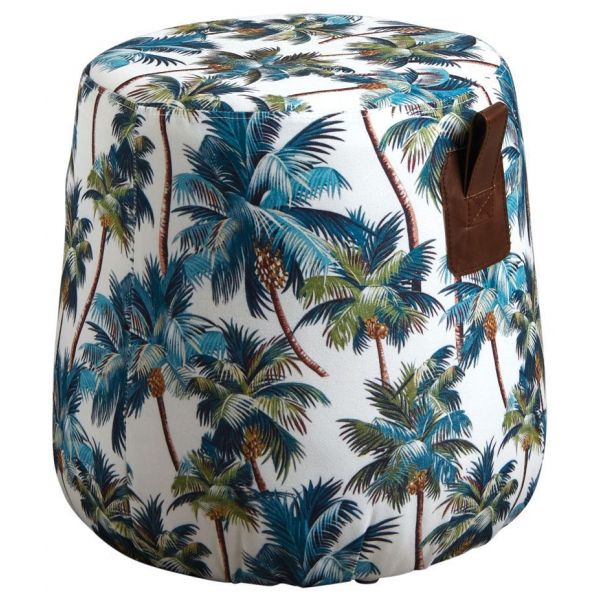 Pouf en tissu Jungle