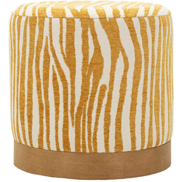 Pouf en tisu Savana 40 x 40 cm