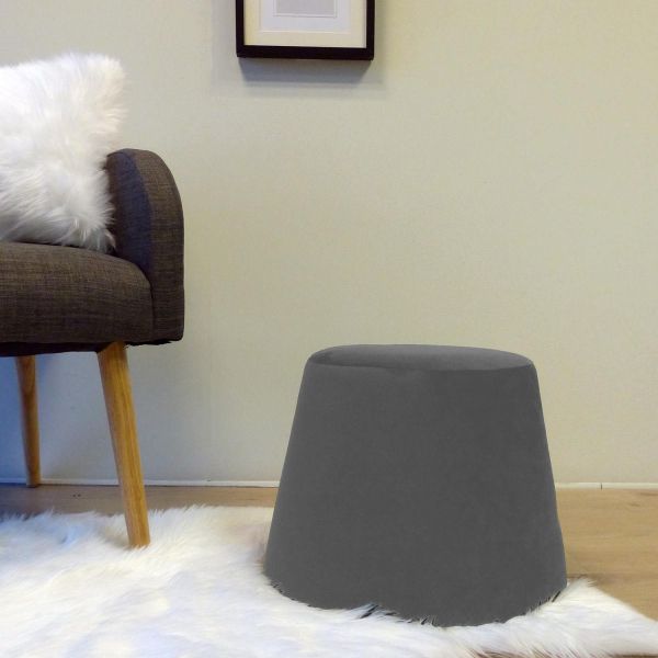 Pouf en velours Dome - 