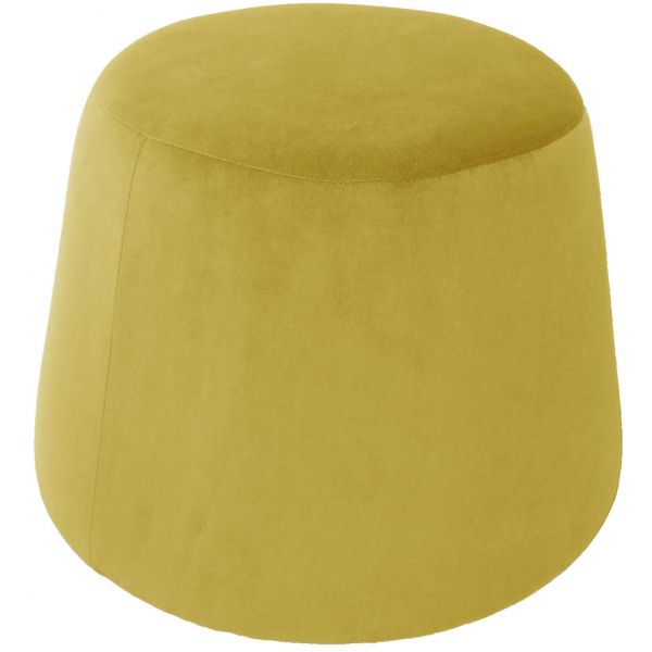 Pouf en velours Dome