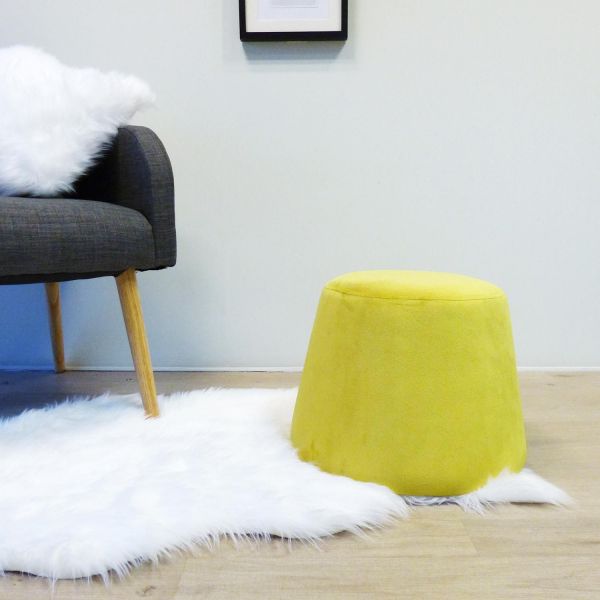 Pouf en velours Dome - 