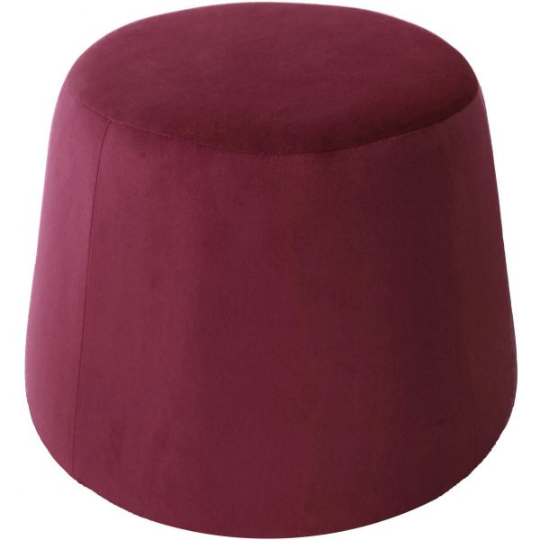 Pouf en velours Dome