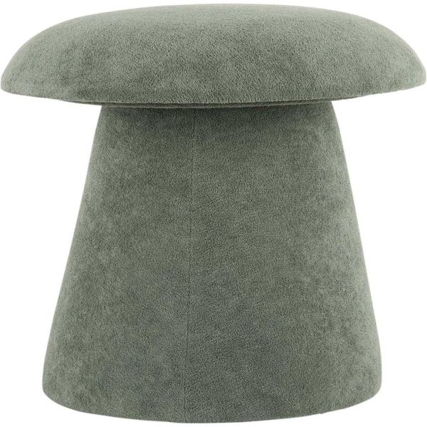Pouf en velours Mushroom