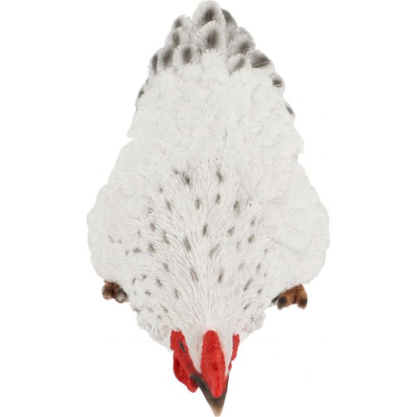 Poules décoratives à poser en polyrésine (Lot de 3) - 34,90