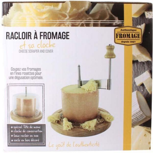 Racloir à fromage avec cloche 18 cm - 5