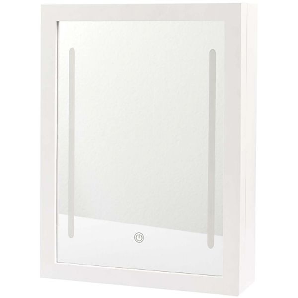 Range bijoux mural avec miroir intégré Led - 29,90