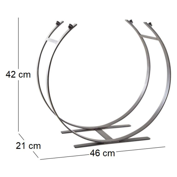 Range buches design en fer forgé - AUB-3433
