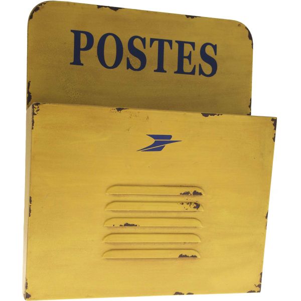Range courrier Postes jaune