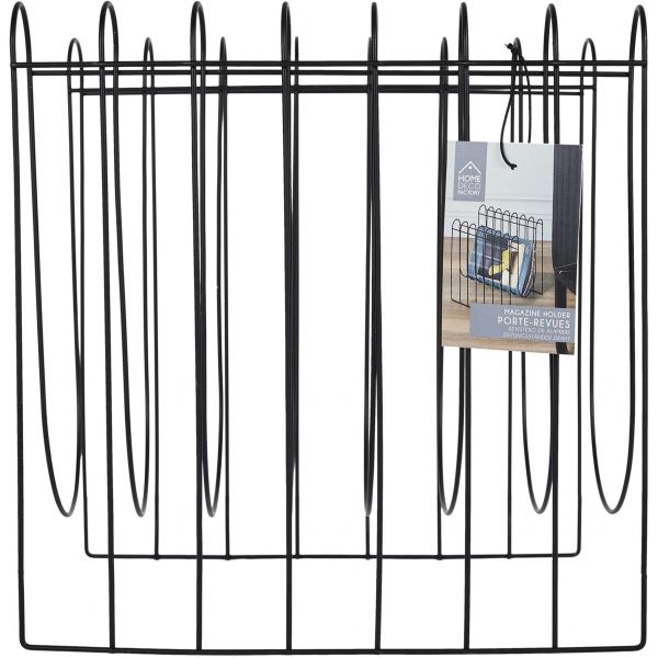 Range magazines en métal filaire Spirale - 6