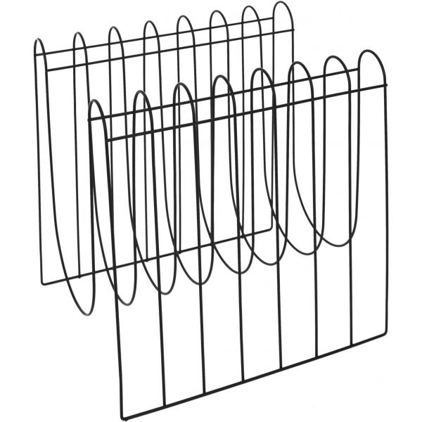 Range magazines en métal filaire Spirale