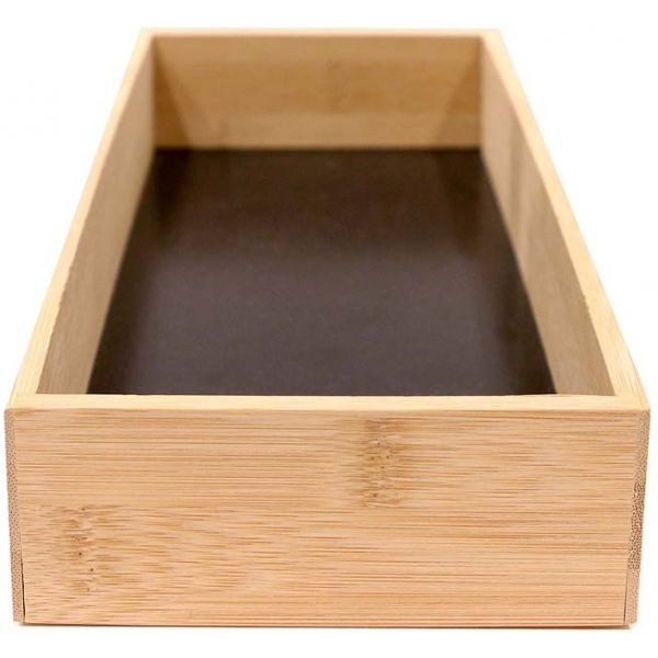 Rangement en bois pour tiroir fond noir - CMP-2251