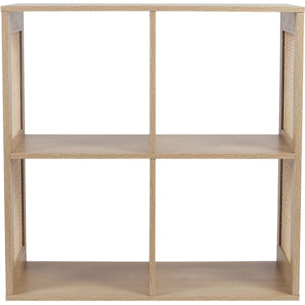 Rangement modulable cannage et bois Bali - 44,90