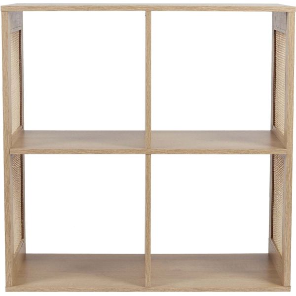 Rangement modulable cannage et bois Bali - 59,90