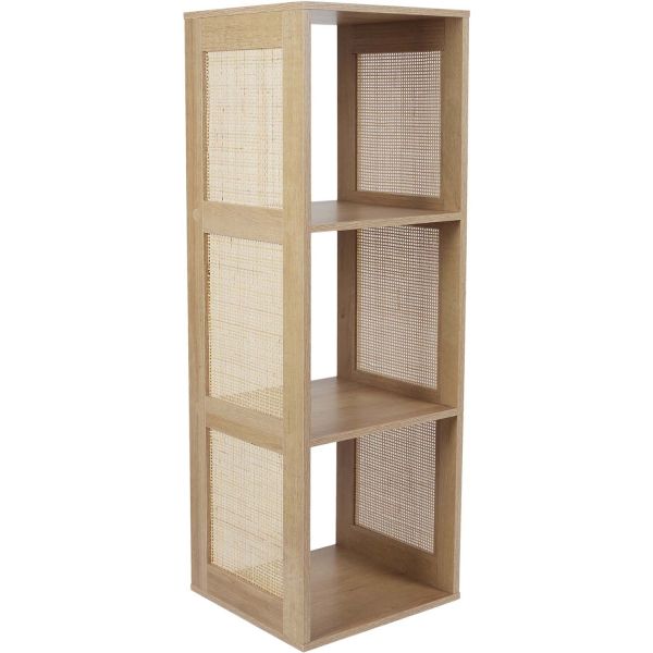Rangement modulable cannage et bois Bali