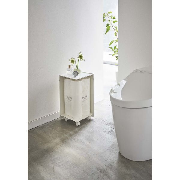 Rangement pour toilettes sur roulettes Caster - 6