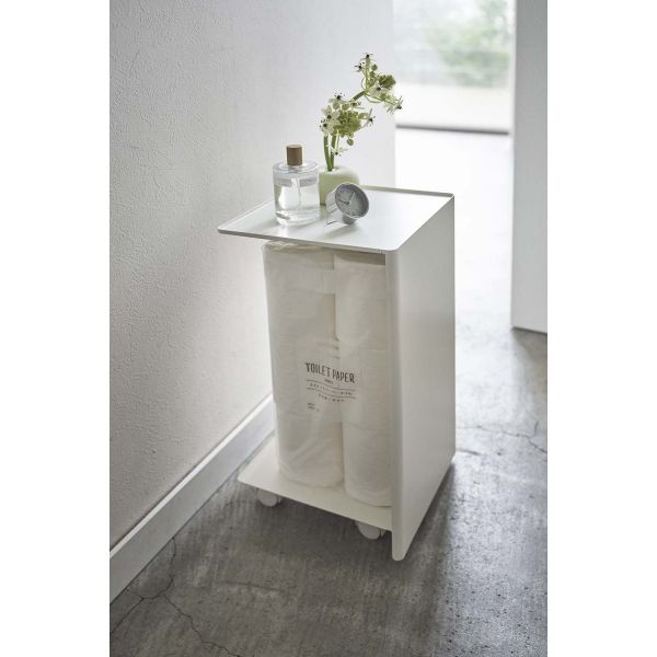 Rangement pour toilettes sur roulettes Caster - 7