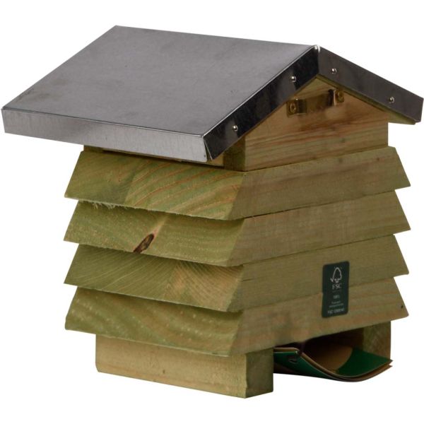 Refuge à abeilles en bois et zinc - 5
