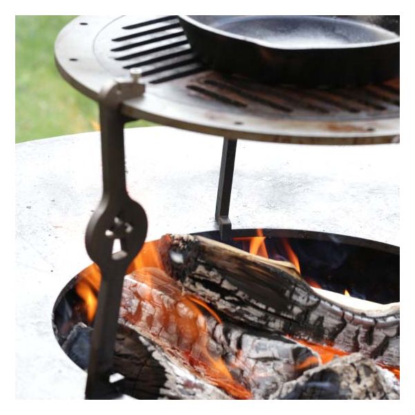 Réhausse de grille pour barbecue brasero - REMUNDI