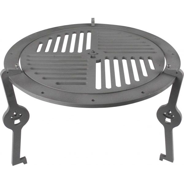 Réhausse de grille pour barbecue brasero