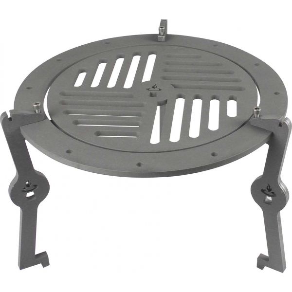 Réhausse de grille pour barbecue brasero