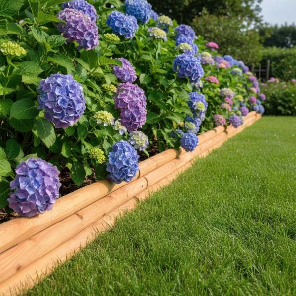 Retenue de terre en mélèze huilé 55 x 16.5 cm - ROBIN HOOD