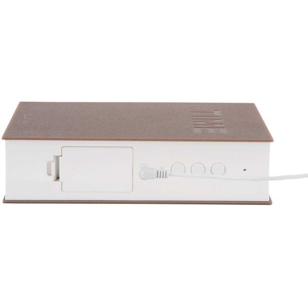 Réveil LED en plastique Book - 32,90