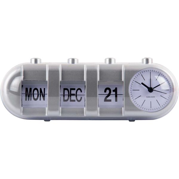 Réveil Retro Tube Calendar Flip - PRE-1857