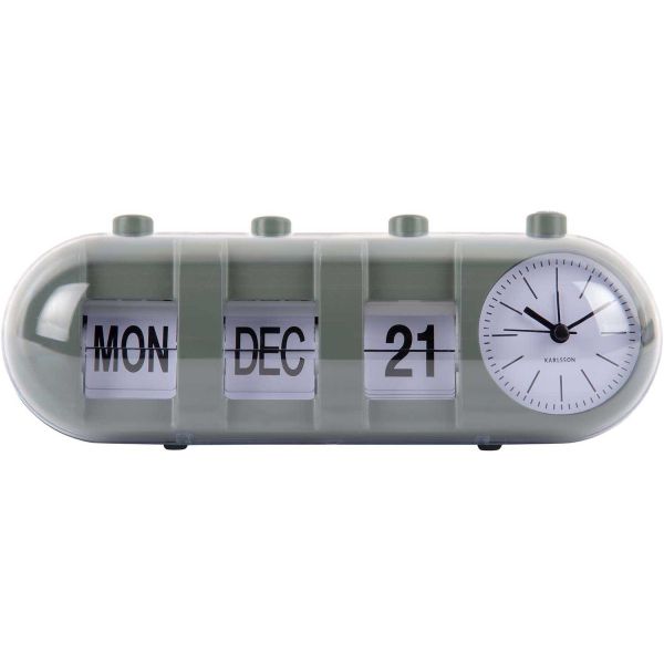 Réveil Retro Tube Calendar Flip - PRE-1855
