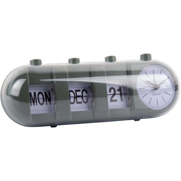 Réveil Retro Tube Calendar Flip