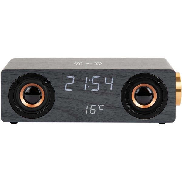 Réveil avec chargeur à induction et enceinte Bluetooth Classic - PRE-1843