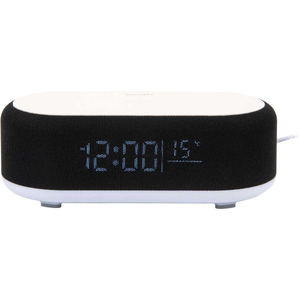 Reveil avec chargeur induction et enceinte Bluetooth Vogue - PRE-1884
