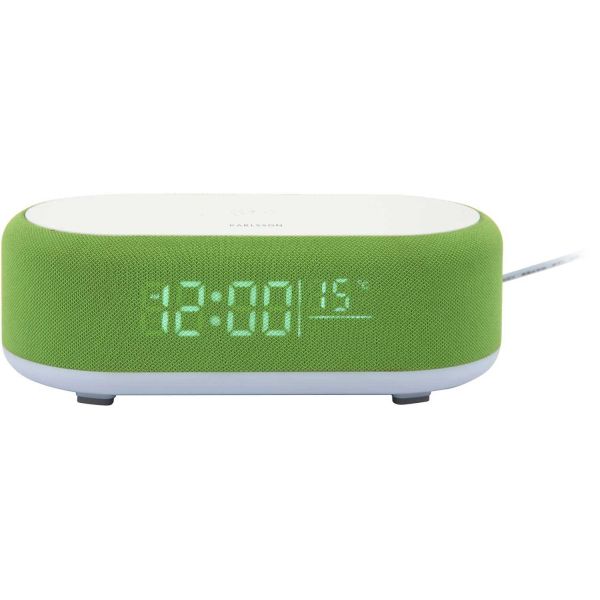 Reveil avec chargeur induction et enceinte Bluetooth Vogue - PRE-1883