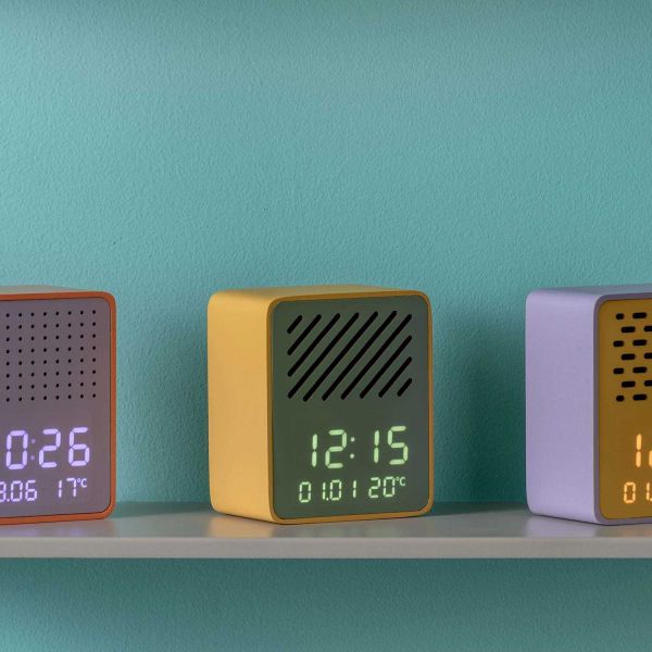 Réveil avec enceinte Bluetooth Funky Vibes - KARLSSON