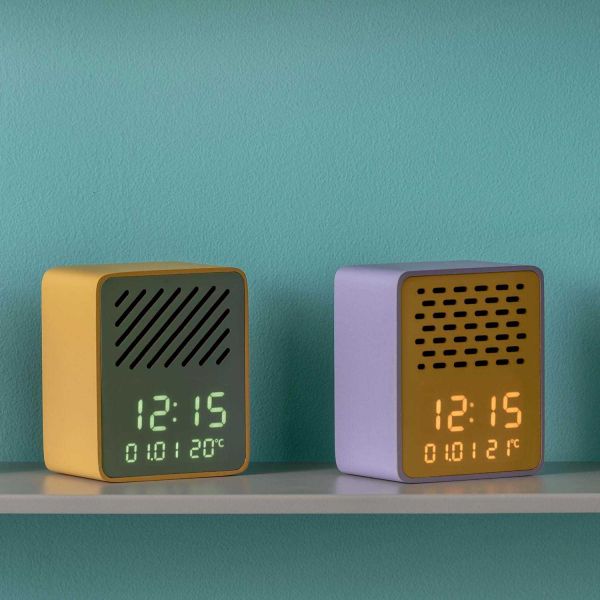Réveil avec enceinte Bluetooth Funky Vibes - KARLSSON