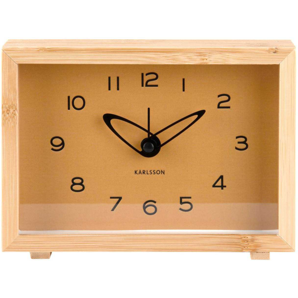 Réveil matin en bambou Tipico - KARLSSON