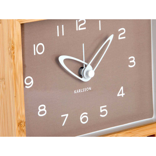 Réveil matin en bambou Tipico - PRE-1993