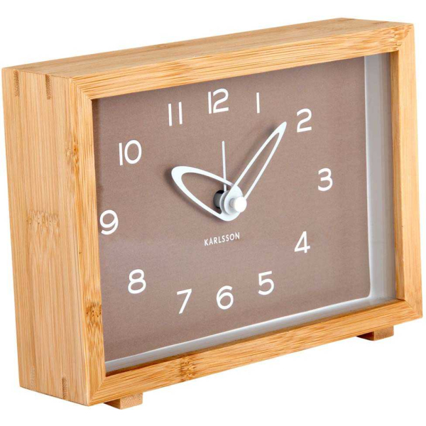 Réveil matin en bambou Tipico