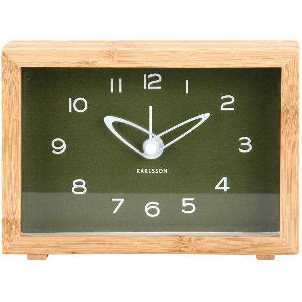 Réveil matin en bambou Tipico - KARLSSON
