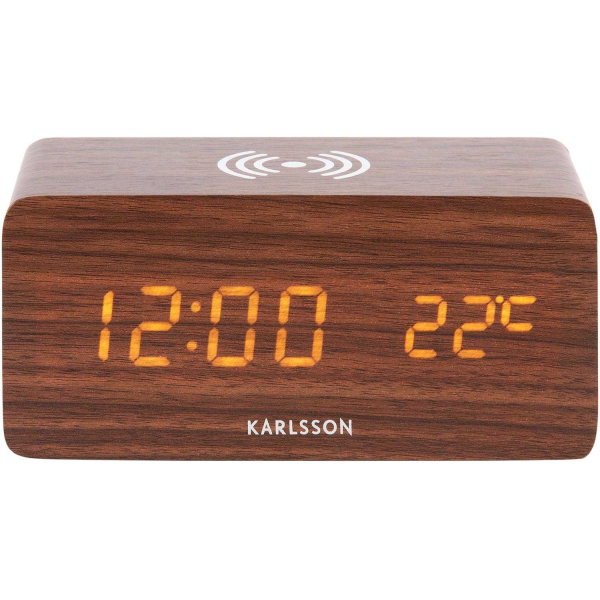Réveil matin avec chargeur induction Block - PRE-2194