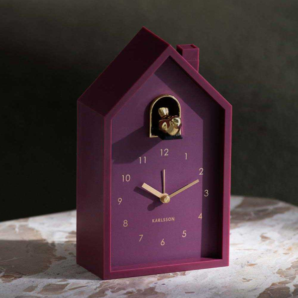 Réveil matin en plastique Cuckoo Oro - KARLSSON