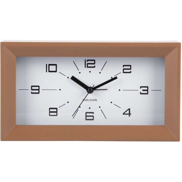 Réveil matin rectangulaire Lujo - 21,90