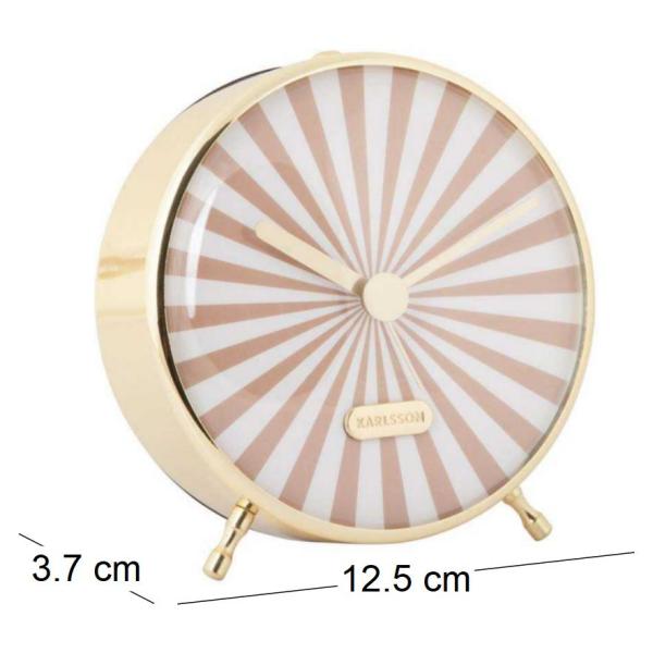 Réveil en métal Candy Swirl - 6