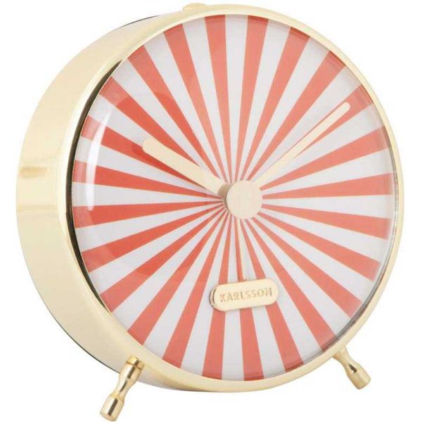 Réveil en métal Candy Swirl